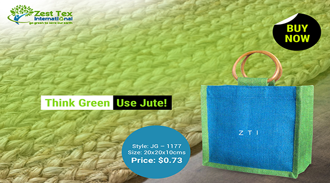 Building a green future with wholesale jute bags supplier!